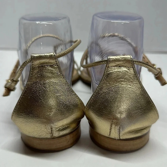 Emme Parsons String in Gold Napa - size 9 - Picture 7 of 16